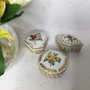 Franklin Mint Trinket Boxes